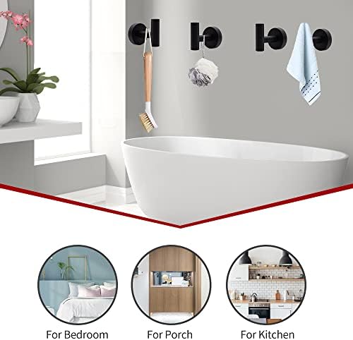 20pcs Bathroom Hardware Set, Matte Black Bathroom Hardware Set, Including 16" - Image 5