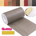Wood Grain Repair Tape, 4.7 inch X 32ft Self Adhesive Grain Repair Patch by ZERNBER