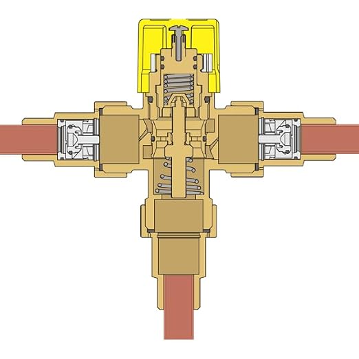 3/4 Inch, F1807 PEX, LF Brass Thermostatic Mixing Valve, Integral Check Valve - Image 7