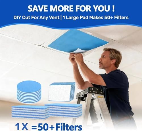 Air Vent Filters, MERV 8 Triple Electrostatic Vent Filter - Image 4