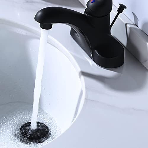ARCORA Sink Drain with Overflow, Bathroom Sink Stopper with Lift Rod, Matte - Image 2