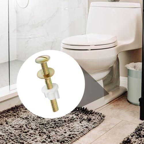 2pcs Toilet Seat Bolts, Steel Toilet Seat Screw Replacement Kit - Image 5