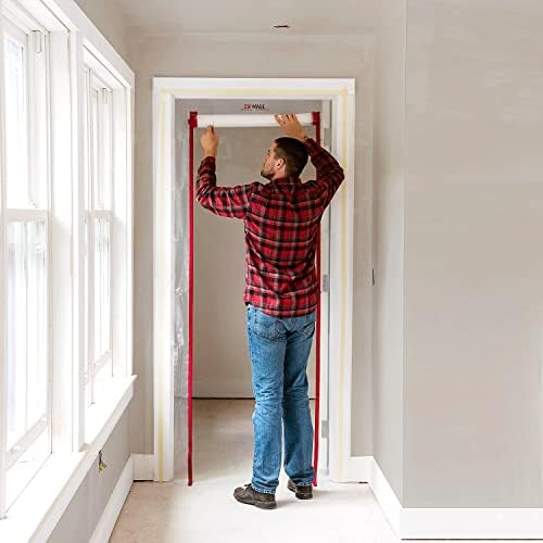 ZIPWALL ZipDoor ZDS Standard Dust Barrier Zipper Door Kit, 1 Pack, 2 Pack - Image 3