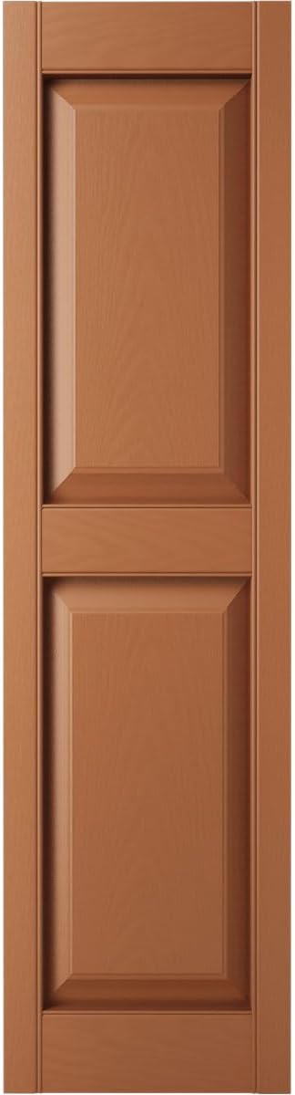 12 in. W x 63 in. H Builders Edge, Standard Two Equal Panels, Raised Panel - Image 2