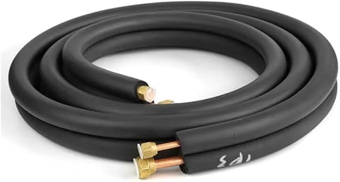 2pcs Pipe Insulation Foam Tube 1/4" ID*3/8" Foam Tubing Black Pipe Cover Heat - Image 6