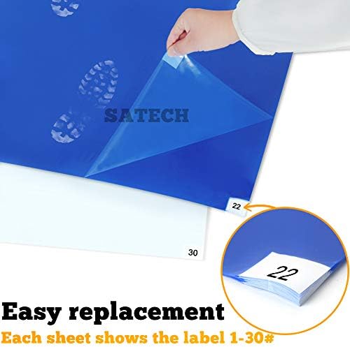 SATECH Sticky/Tacky/Adhesive Mat 24" x 36" White - Image 4