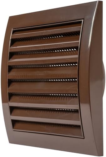 Repa Market 4 Inch Brown Dryer Vent Cover/Duct Cover by RepaMarket