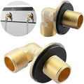 Installation Kit for Wall Mount Commercial Faucet, TOLSUNY Backsplash Mount Set by Unknown