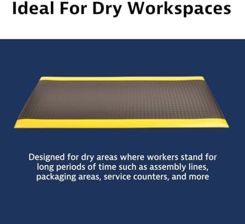 NoTrax 418 Diamond Tred™ 4' x 60' x 3/8" Anti Fatigue Mat - Image 5