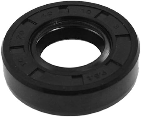 uxcell Metric Rotary Shaft Oil Seal 20x40x10mm TC Double Lips Rubber - Image 2