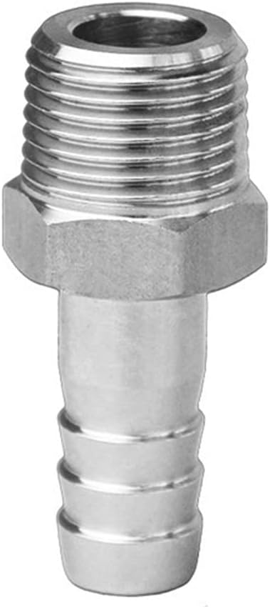 Stainless Steel Hose Barb Fitting 5/8" Hose Barb to 1" NPT Male Thread - Image 5