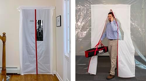 ZIPWALL ZipDoor ZDM Magnetic Door Kit, 1 Pack - Image 4