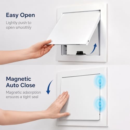 12" x 12" Aluminum Access Panel Door, Easy Open Access Door - Image 5