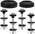 Universal Toilet Tank to Bowl Gaskets Kit, Fits Most 2-Inch and 3-Inch Leak by Loriyboe