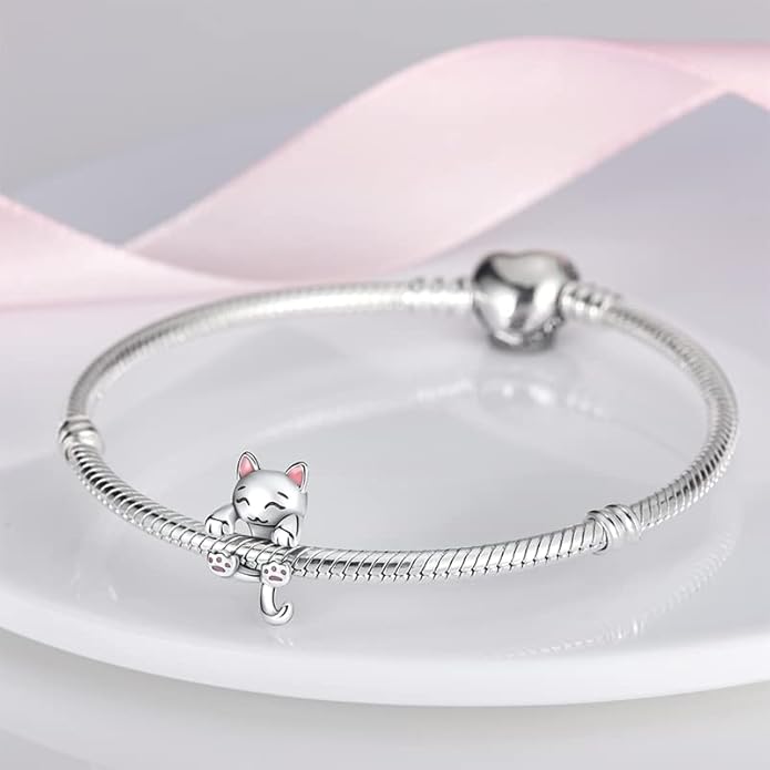 925 sterling silver bracelet necklace pendant, women's jewelry, a charming pendant suitable for matching the original bracelet, perfect for parties, birthdays, and as a jewelry gift