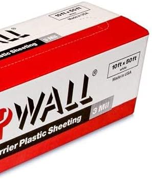 ZIPWALL SLP4 12 Foot Spring Loaded Dust Barrier Poles and ZipWall PY50 Dust - Image 7