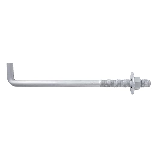 1/2” x 12” Concrete Anchor Bolts L Shaped, Hot-Dip Galvanized - Image 6