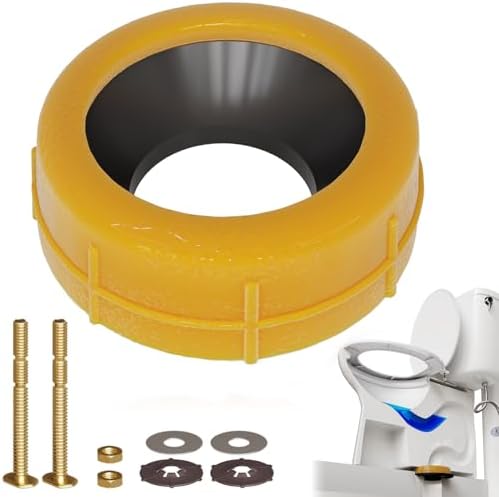 NEEXAN Toilet Wax Ring Kit, Extra-Thick, 3 and 4 Inch Pipes, 1 Pack by neexan