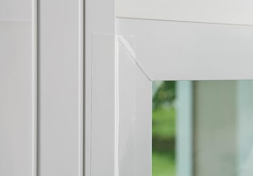 3M Transparent Weather Sealing Tape, 1.5 in x 30 ft, Crystal Clear Removable - Image 2