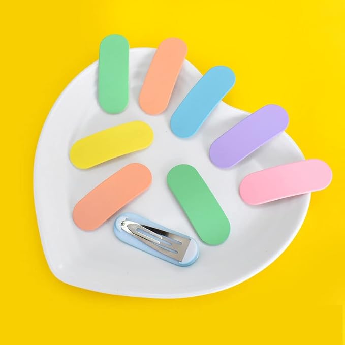 50pcs Cute Bobby Pin Slime Charms Mixed Set Resin Flatback for DIY Craft Making and Daily Use
