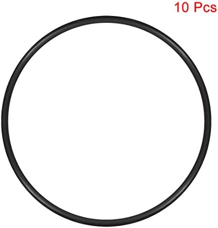 uxcell 10pcs 54x50x2mm Nitrile Rubber O-Rings Metric Sealing Gasket - Image 2