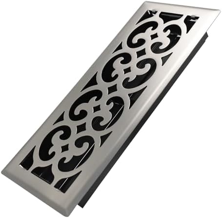 Howeall 4x12 Inches Heavy Duty Walkable Floor Register Easy Adjust Air Supply by Howeall