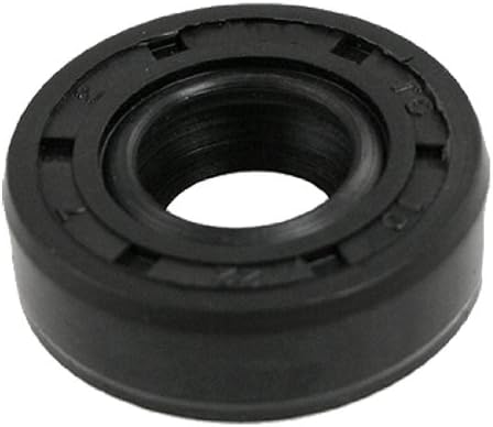 uxcell Metric Rotary Shaft Oil Seal 10x22x7mm TC Double Lips Rubber by uxcell