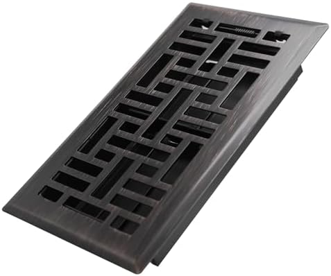 Howeall 4x8 Inches Heavy Duty Walkable Floor Register Easy Adjust Air Supply by Howeall