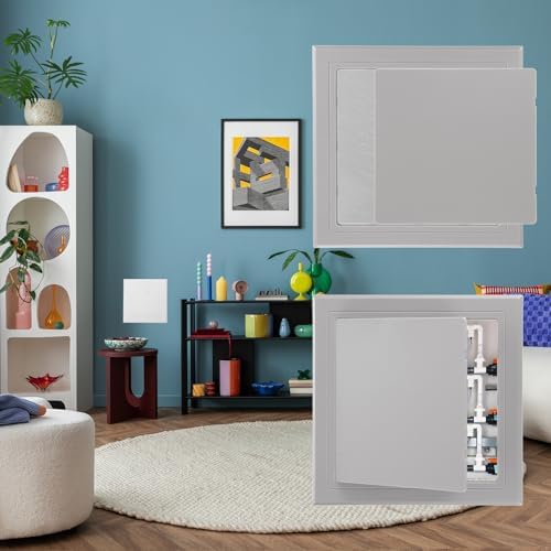 PATIKIL 10x10 inch Self-Adhesive Access Panel, ABS Plumbing Access Doors Easy - Image 6