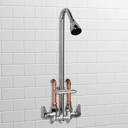 Homewerks 3070-250-CH-B-WS Exposed Utility Shower Head Kit - Image 3