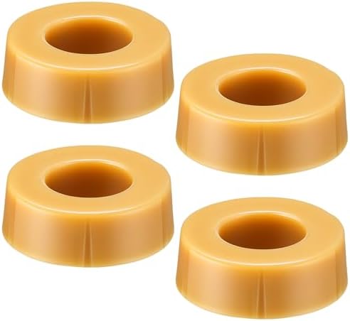 Marsui 4 Pack Urinal Wax Ring 2 Inch Thick Toilet Bowl Wax Ring Gasket Seal by Marsui