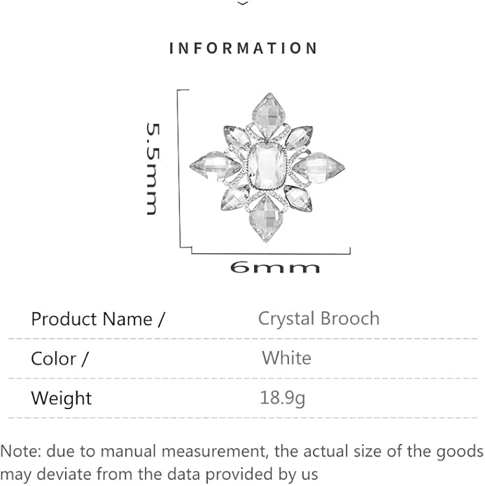 14K Gold Retro Moissanite Brooch, High-Grade Rhombus Flower Pin, Exquisite Court Style Jewelry for Women