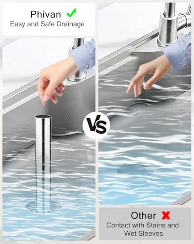 12.25 Inch Stainless Steel Bar Sink Stopper Fits 1.75 Inch Drains - Image 4