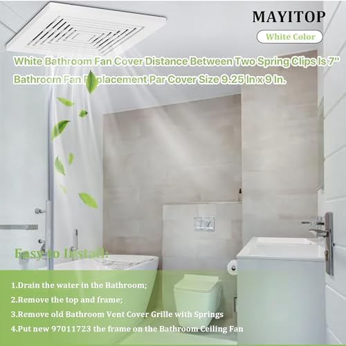 MAYITOP Bathroom Vent Cover BP46 BP90 - Image 6
