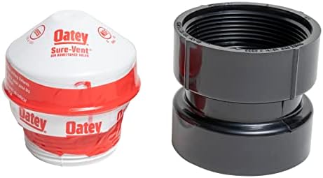 Oatey 39019 Sure-Vent 1.5 in. – 2 in. 160 Branch, 24 Stack DFU Capacity Air - Image 2