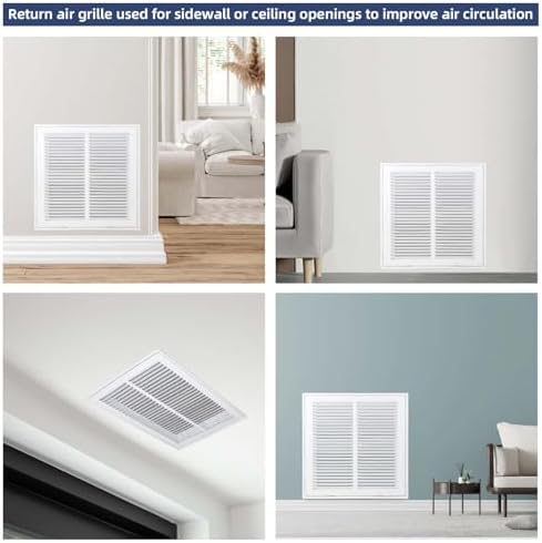 20x12 Return Air Grille, Return Air Vent Cover - Image 7