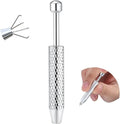 Piercing Taper Ball Grabber Tool for Changing Jewelry - 14G 16G 18G 20G Stainless Steel Flat Back Earrings Applicator Tool Threadless Insertion Pin Thread Body Piercing Kit for Ear Nose Lip