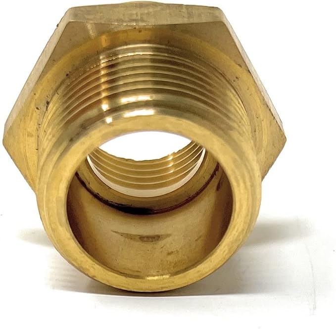 Cascada Lead-Free Brass Adapter, G Thread British BSPP Male to NPT Female) - Image 7