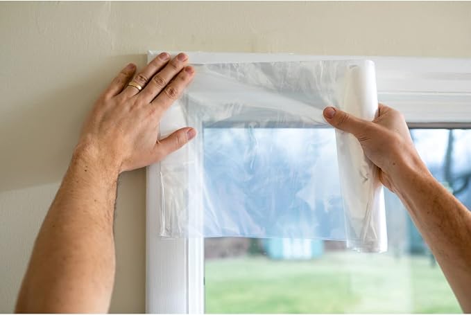 Duck Brand Max Strength Heavy Duty Window Kit: 62 in. x 126 in. / 3 Pieces - Image 4