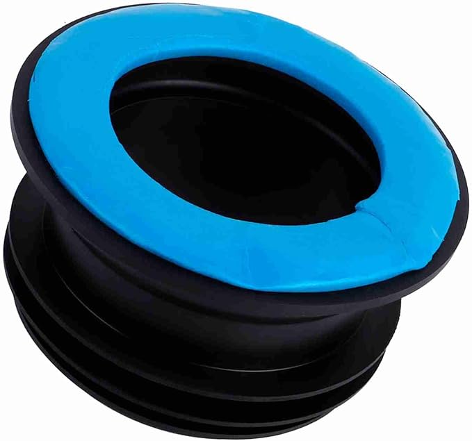 Toilet Rubber, Odor Proof Rubber Seal Drain Pipe Sealing Toilet Wax Replacement - Image 8
