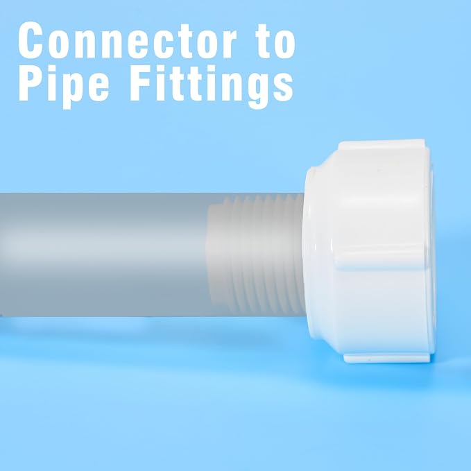 16 Pack 1/2 Inch Male to 3/4 Inch Female Thread PVC to Garden Hose Adapter - Image 5