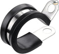 LOKMAN 20 Pack 1-3/4 Inch Stainless Steel Cable Clamp, Rubber Cushioned by LOKMAN