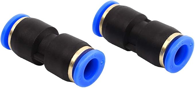 SNS 3/8" Tube OD Plastic Straight Union Pipe Tube Fitting Straight Pneumatic - Image 7