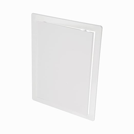 10" x 13" White ABS Plastic Plumbing Access Panel by ECOPROVENT