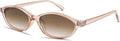 Retro Oval Sunglasses for Women Chic Cat Eye 90s Sunnies Lightweight Narrow Shades Trendy UV protection Sun Glasses