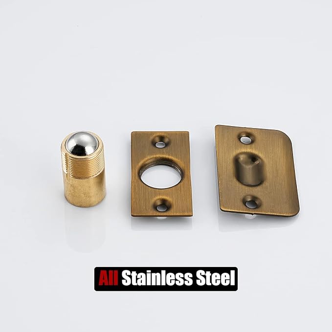 JQK Closet Ball Catch Door Hardware, Stainless Steel Catch Adjustable - Image 8