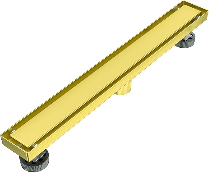 EXF Linear Shower Drain 18 Inch Brushed Gold - Image 6