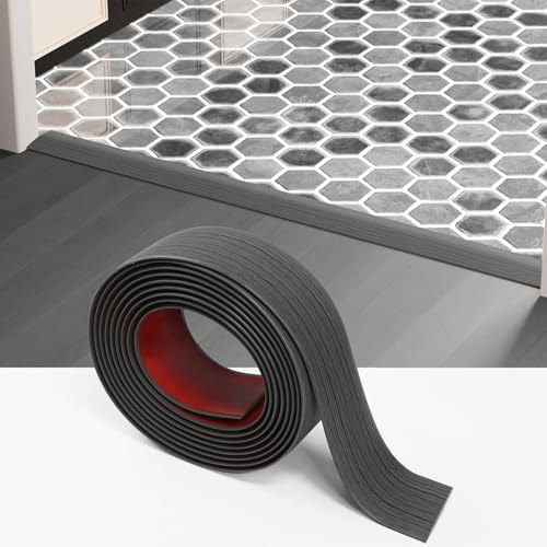 Floor Transition Strip for Carpet to Tile, Dark Grey by Greymond