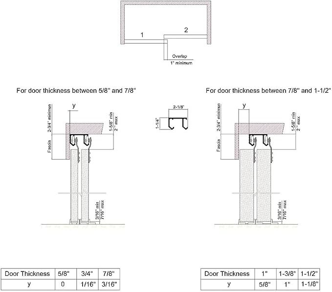 Sliding Closet Door Hardware Kit - Image 3
