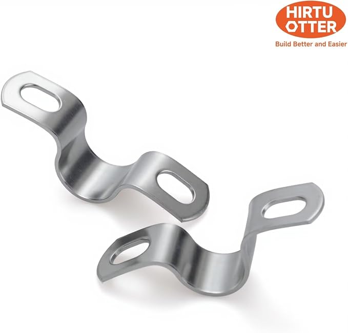 20 PCS 9/16 Inch, 304 Stainless Steel Thickened Pipe Clamps, Heavy-Duty Two - Image 4